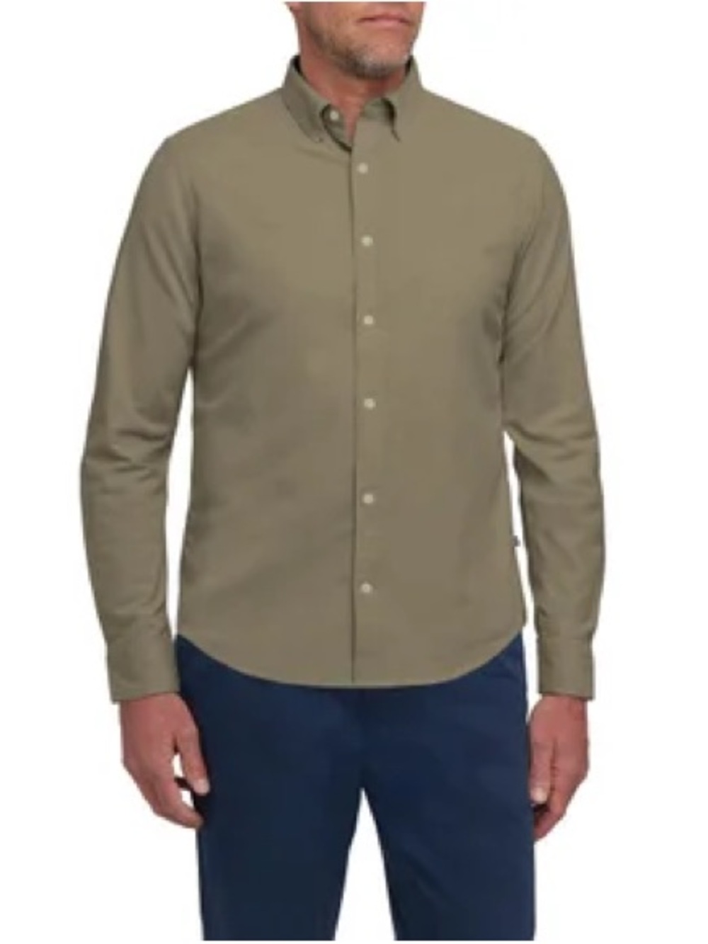 Nautica Men's Stretch Button-Up Shirt